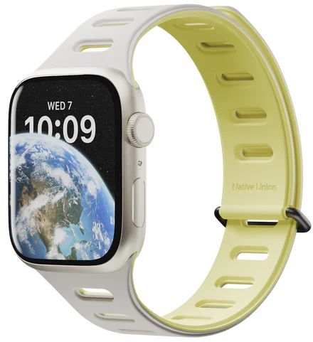 Ремінець для годинника Native Union Active Magnetic Band Lemon for Apple Watch 49/45/44mm